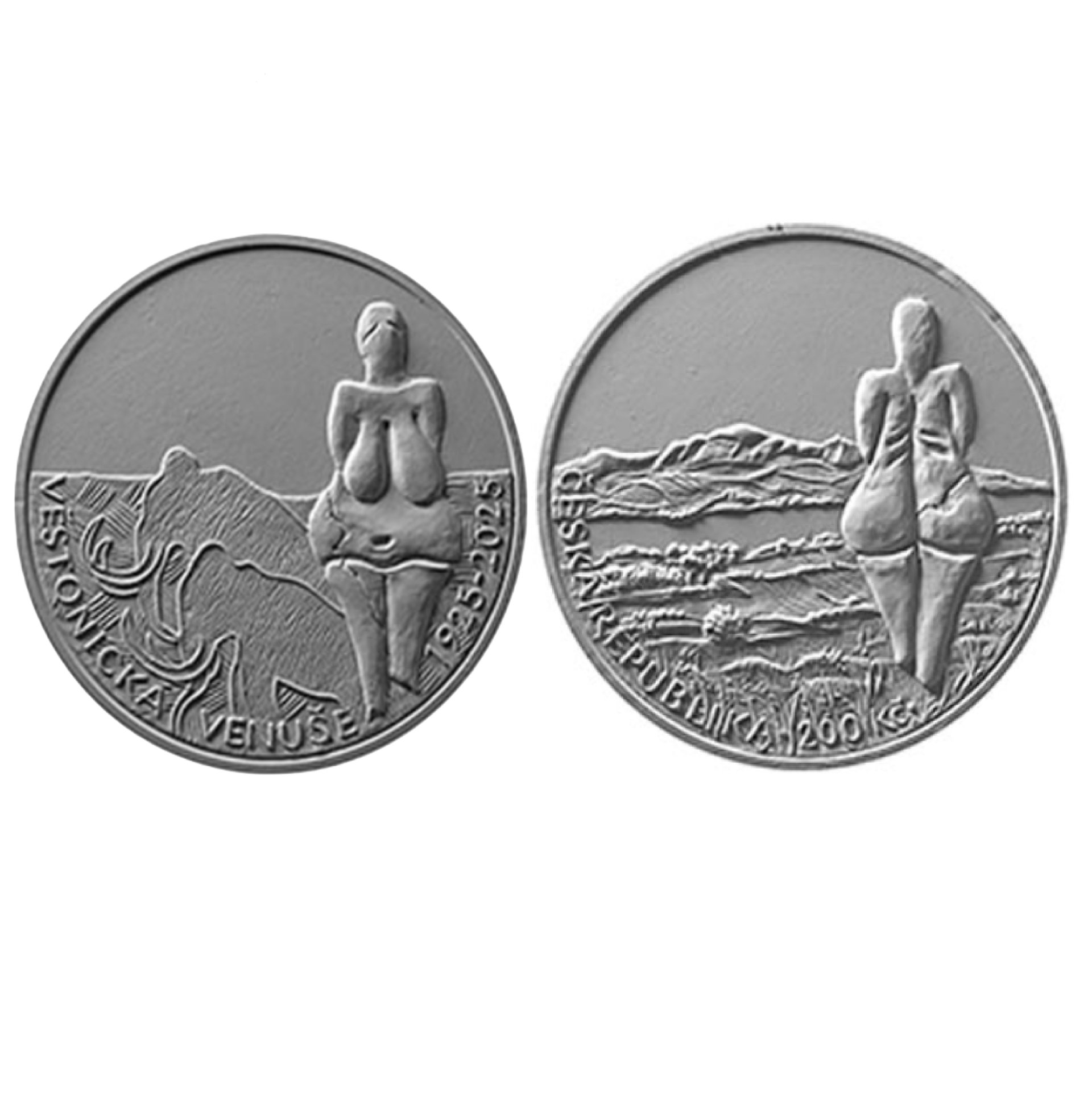 200 Korun Venus of Dolní Věstonice (2025) — Czech Republic