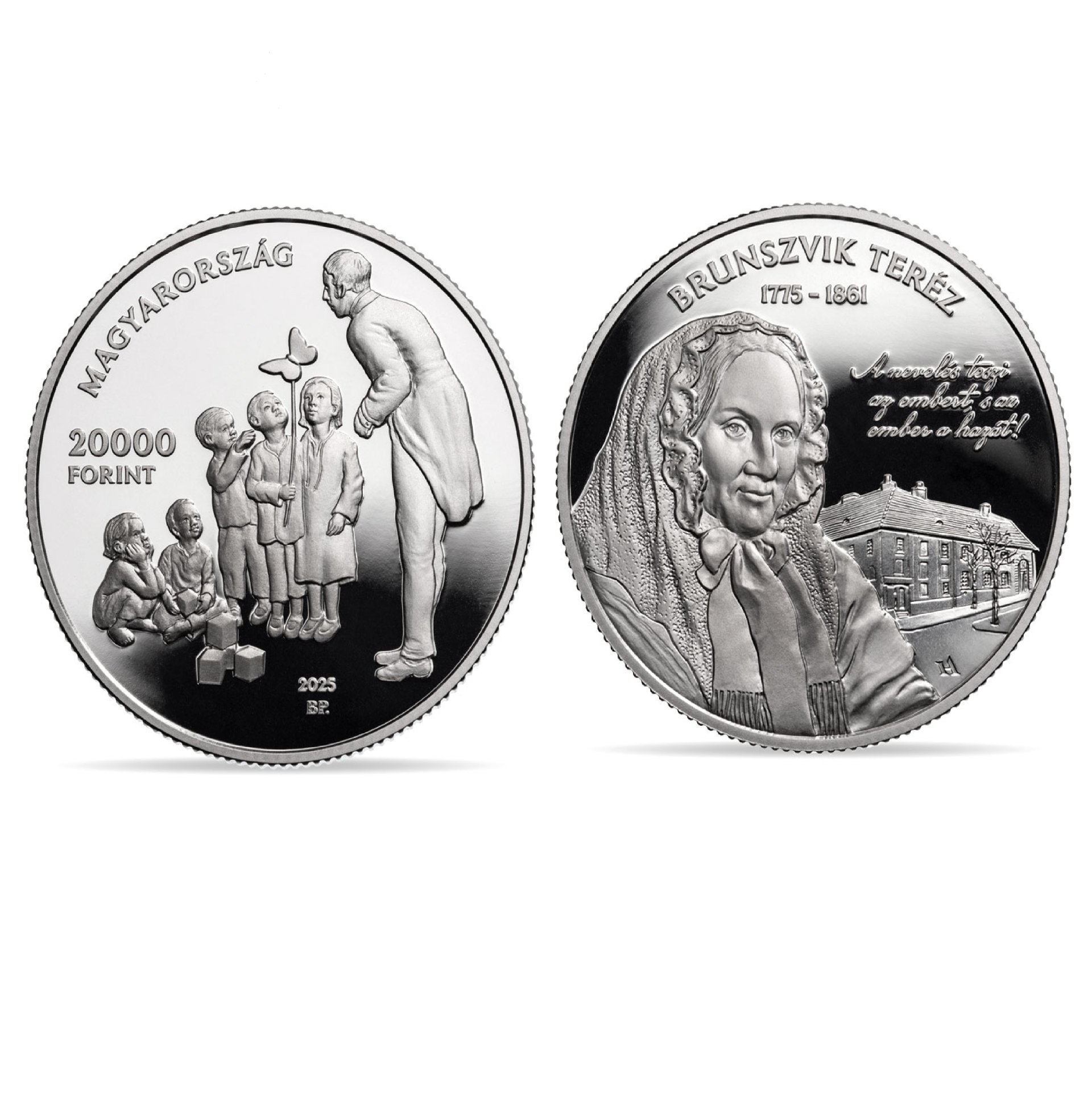 20 000 Forint Teréz Brunszvik (2025) — Hungary