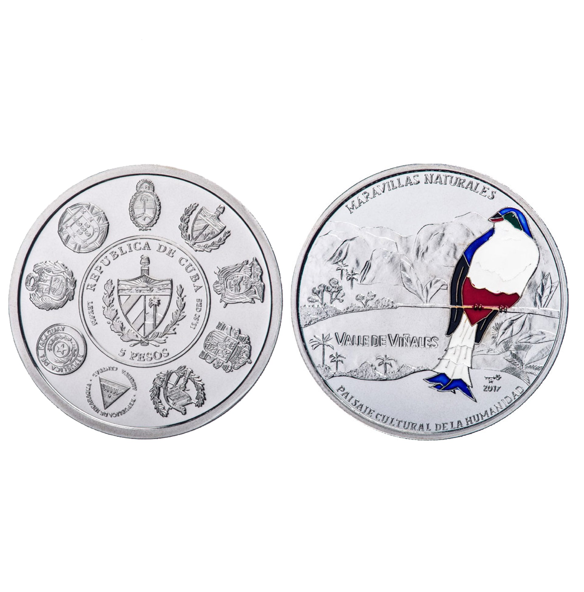 5 Pesos Valle de Viñales (2017) — Cuba