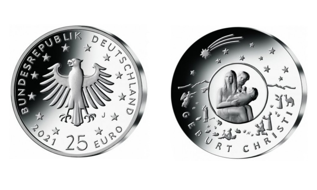 25 Euro Nativity of Jesus (2021) — Germany