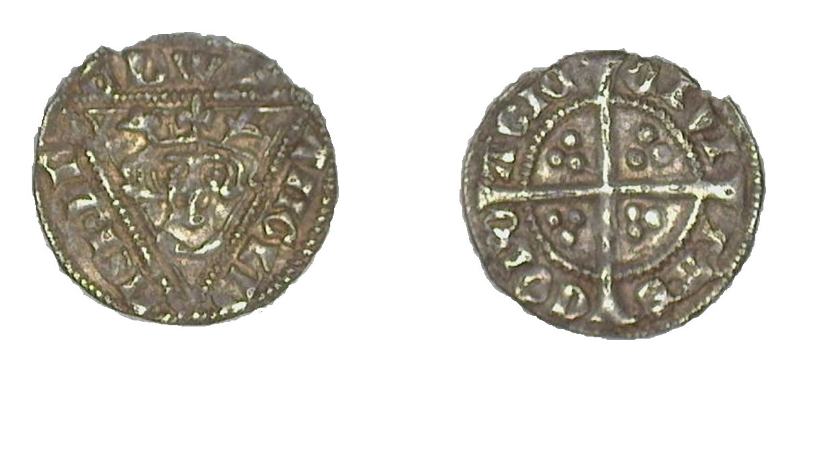 ½ Penny - Edward I Second coinage, Class III, Cork — Ireland