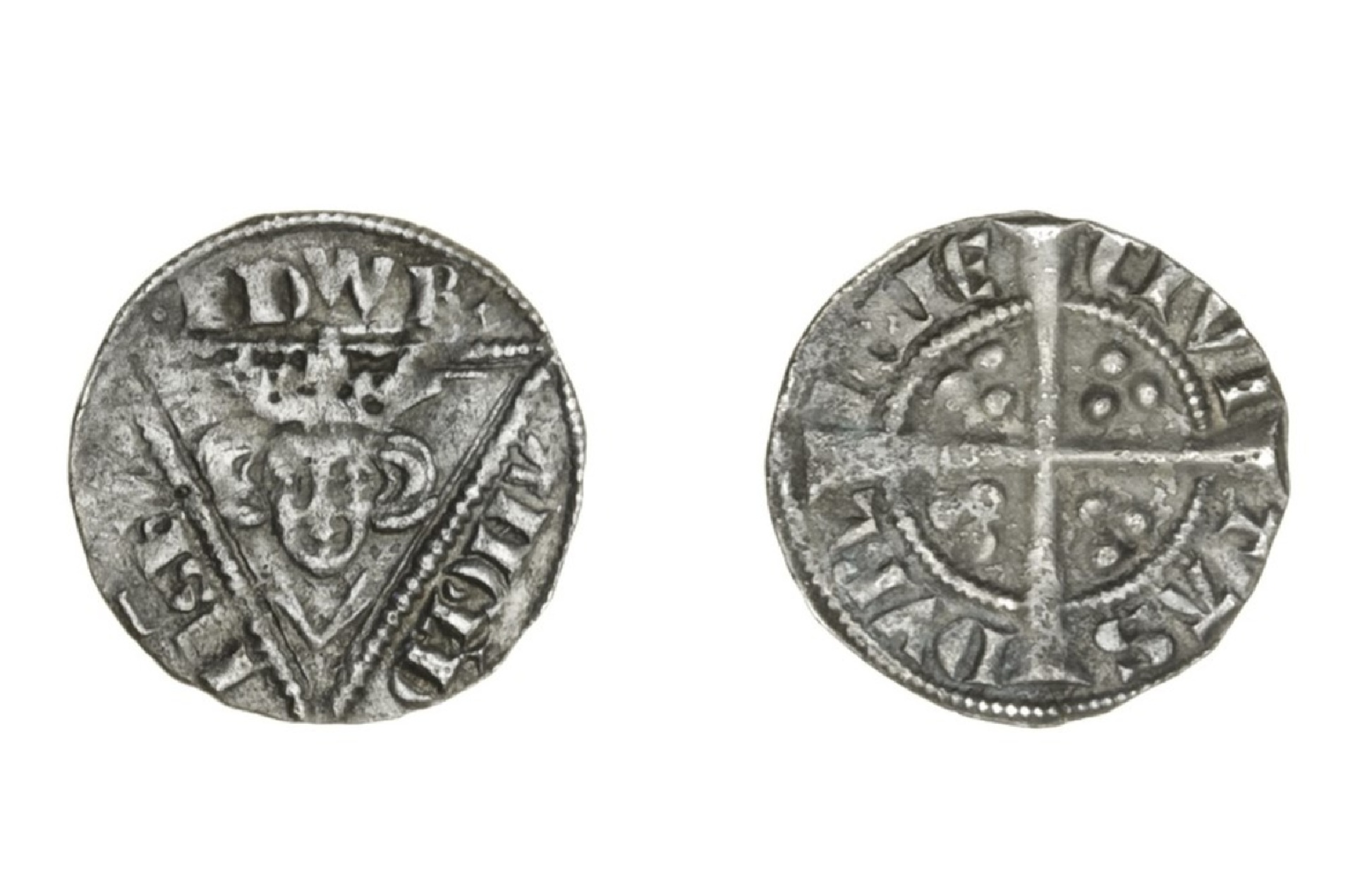 ½ Penny - Edward I Second coinage, Class I, Dublin — Ireland