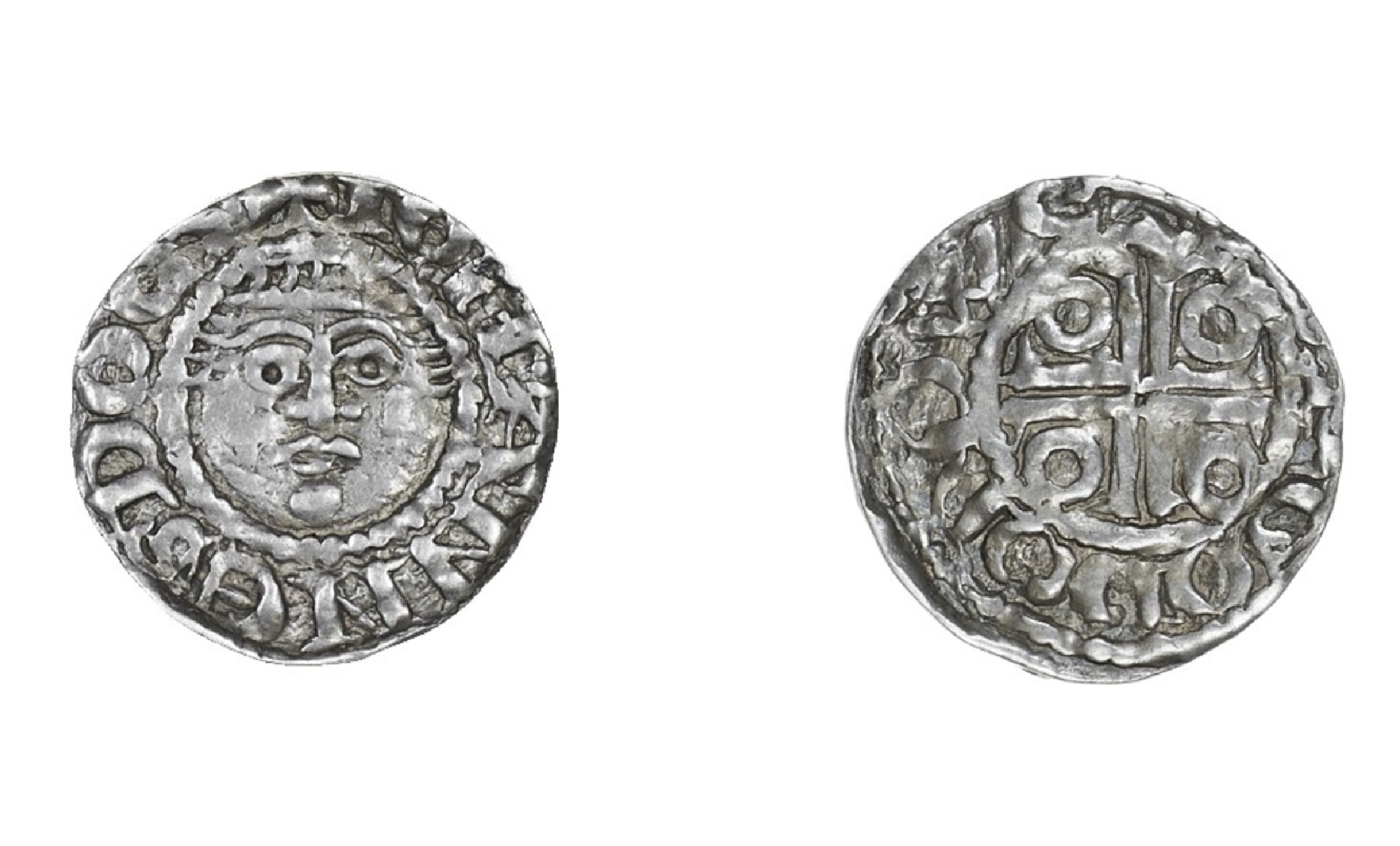 ½ Penny - John Second "DOMinus" Coinage, Dublin — Ireland