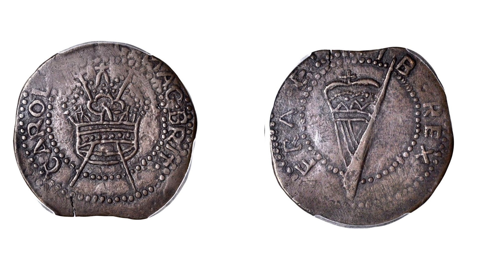 ½ Penny - Confederate Catholic Kilkenny issue (1643) — Ireland
