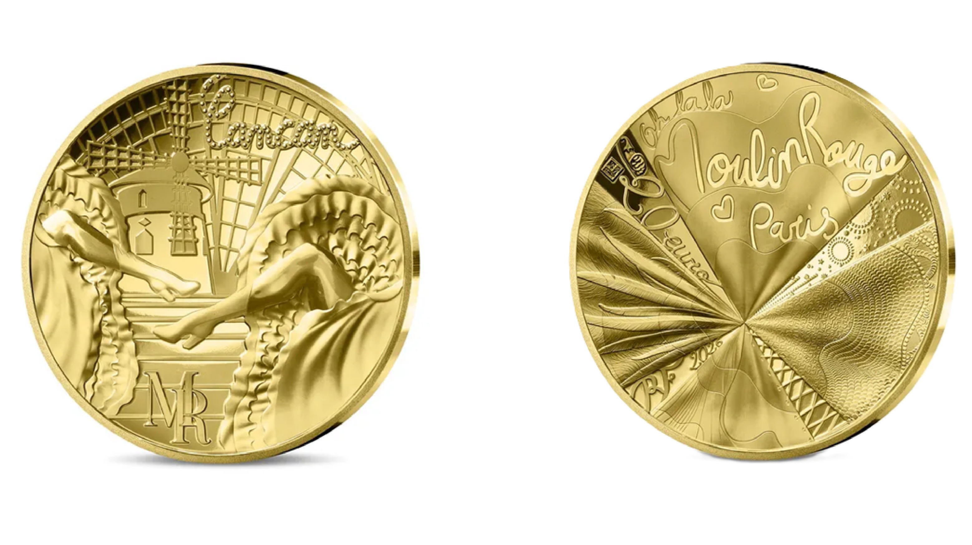 20 Euros Moulin Rouge gold coin 2026 (2026) — France