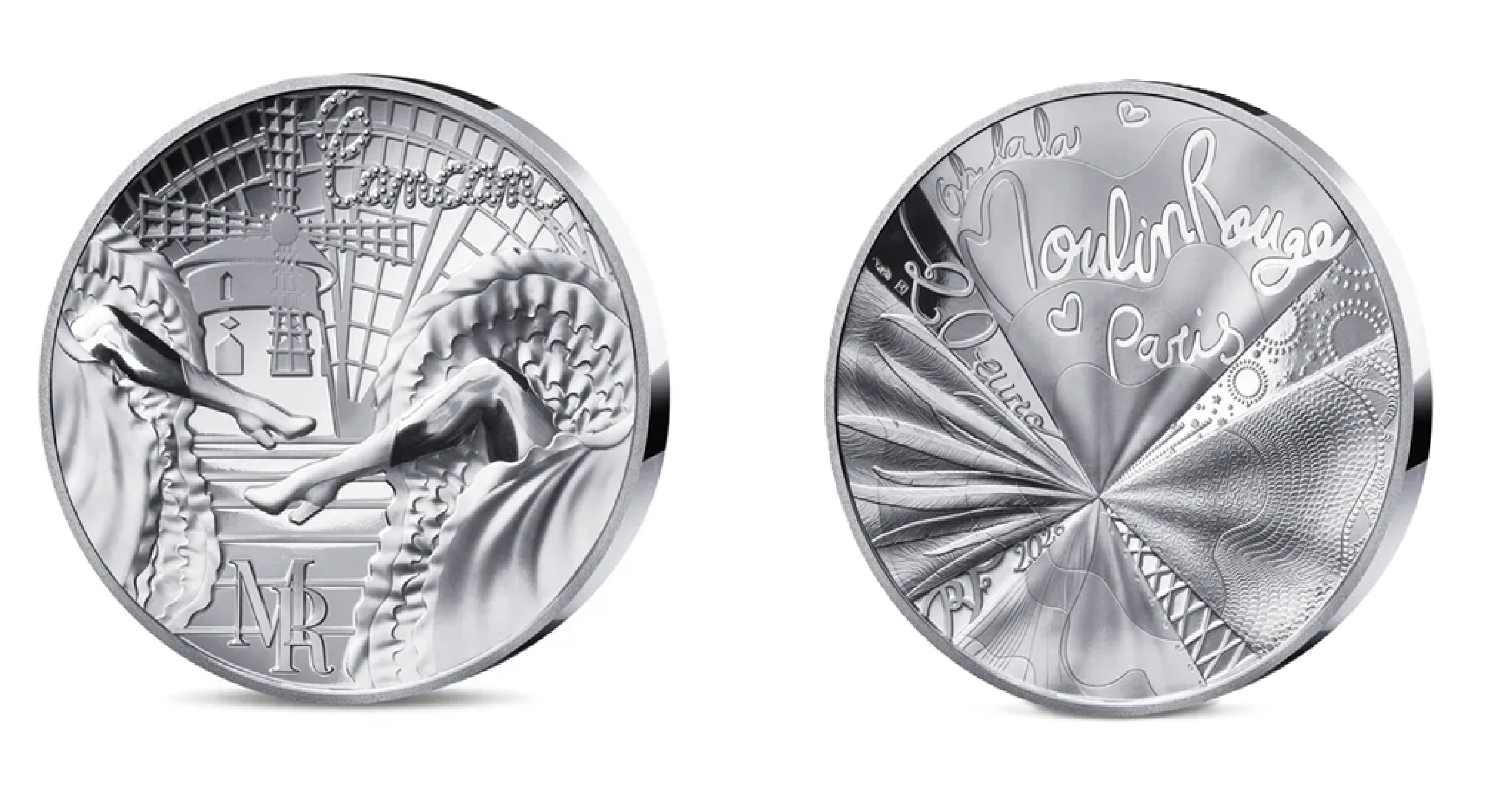 20 Euros Moulin Rouge silver coin 2026 (2026) — France