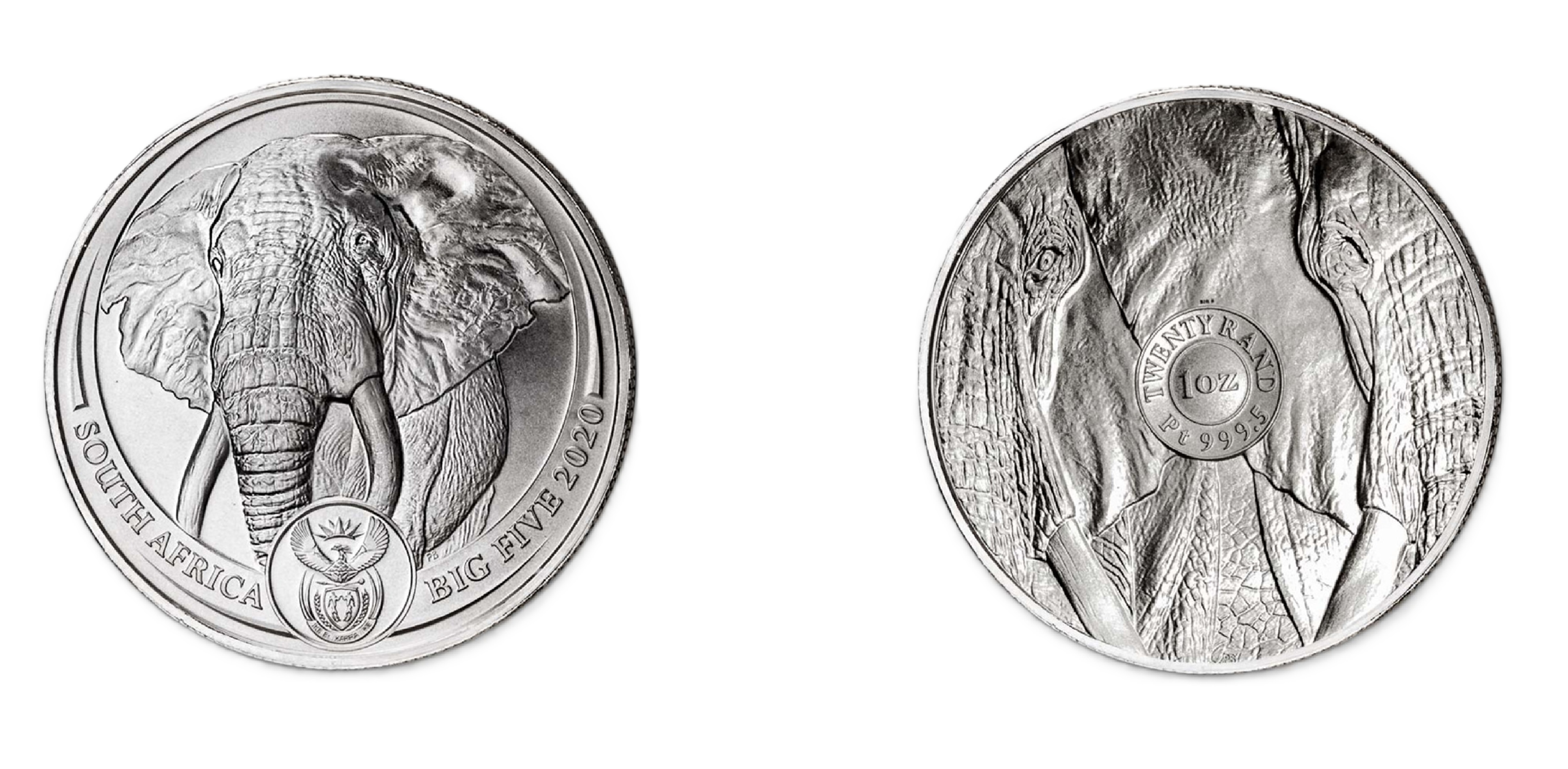 20 Rand The Big Five Series I - African Elephant (2019) — South Africa