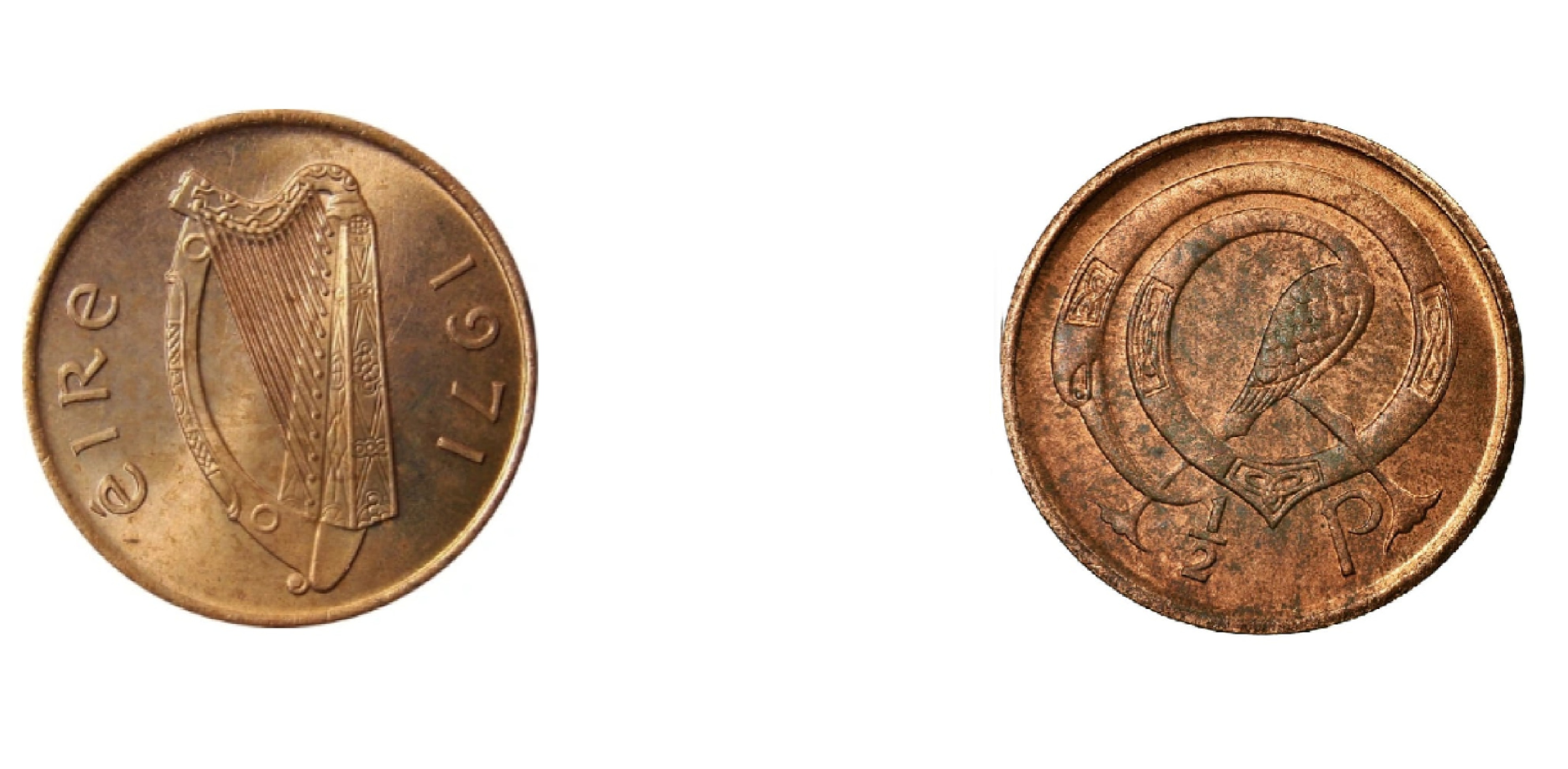½ Penny  (1971) — Ireland