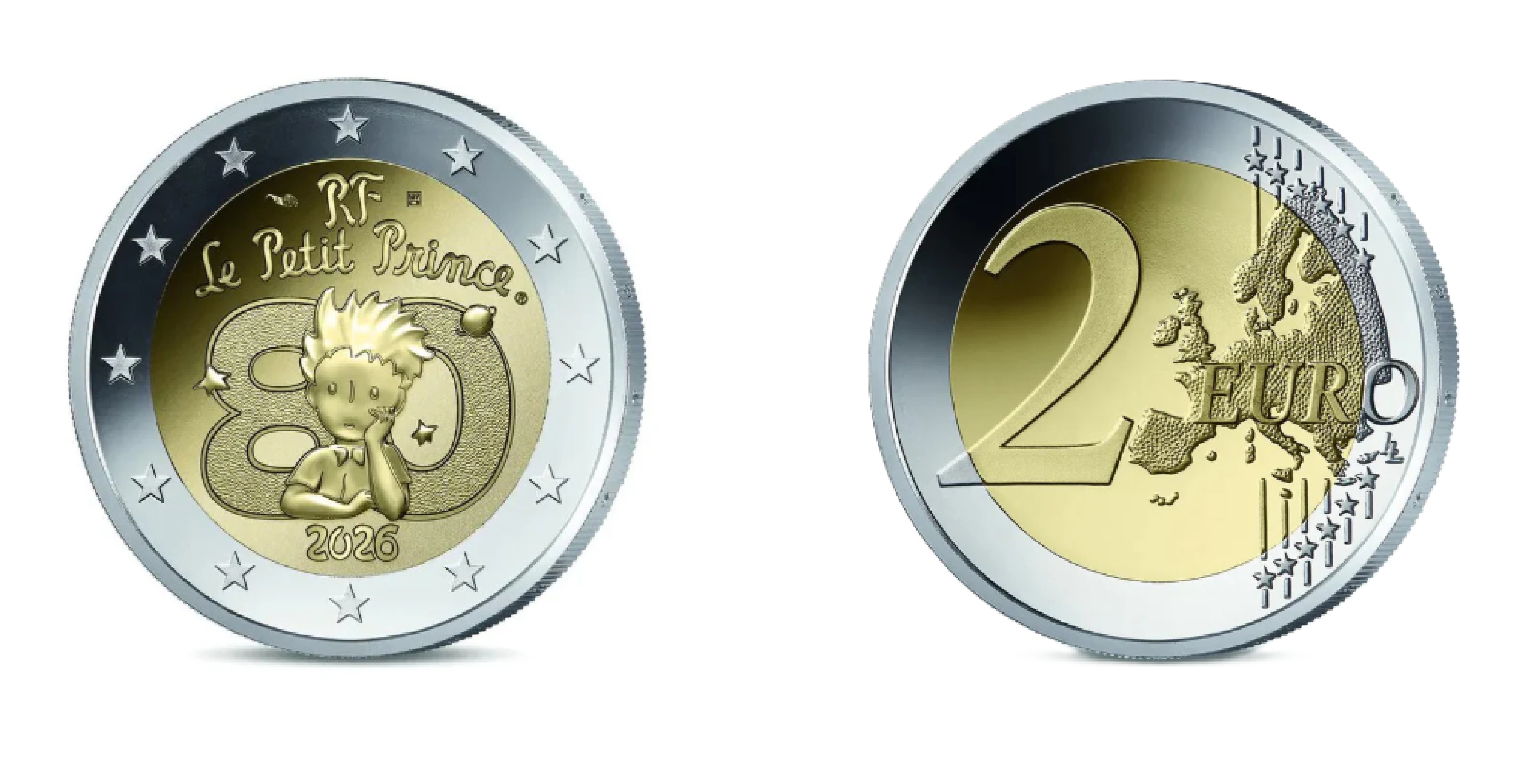 2 Euros The Little Prince (2026) — France