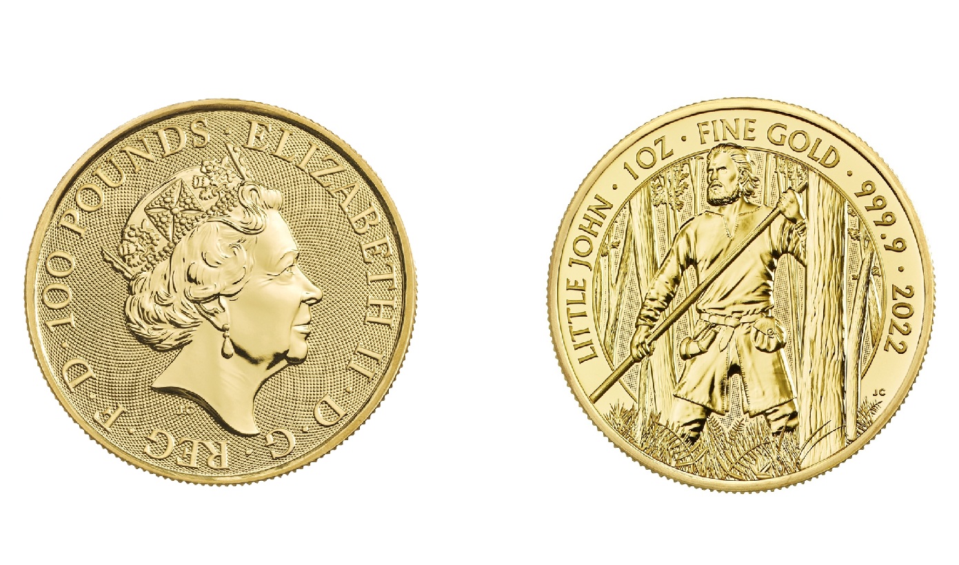 100 Pounds - Charles III Little John; Gold (2024) — United Kingdom