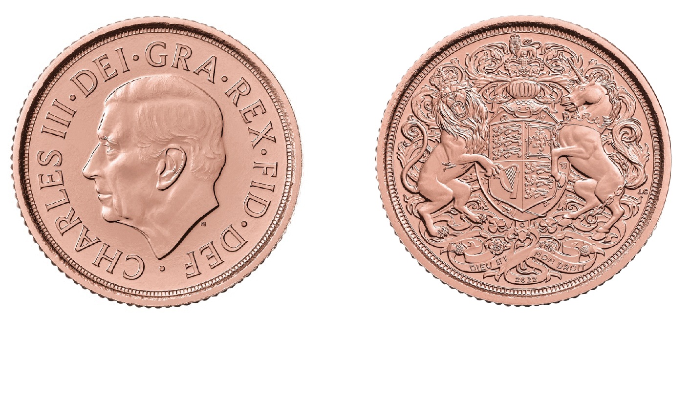 ½ Sovereign - Charles III Queen Elizabeth II Memorial (2022) — United Kingdom