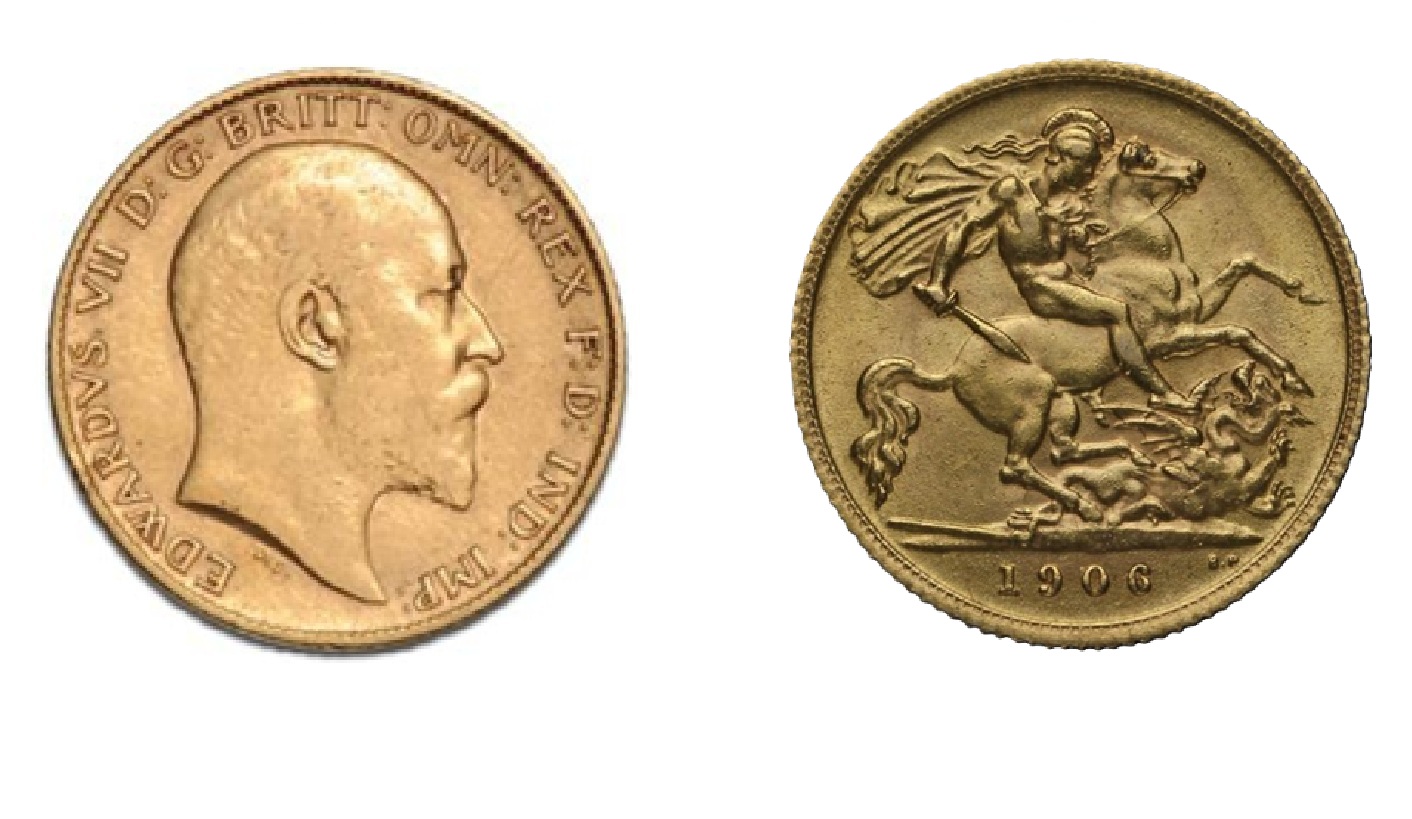 ½ Sovereign - Edward VII (1906) — United Kingdom