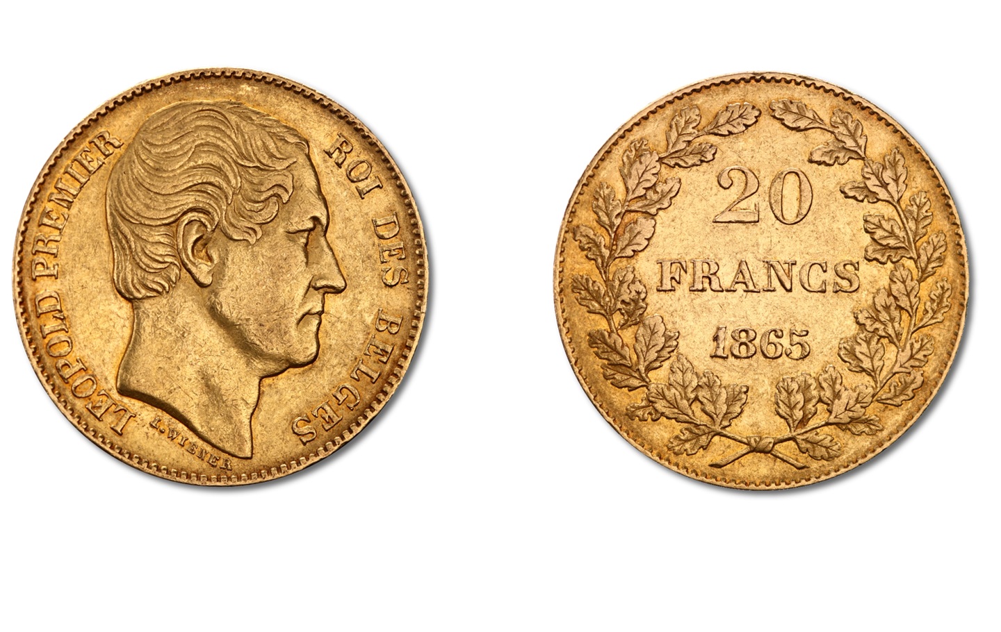 20 Francs - Léopold I (1965) — Belgium