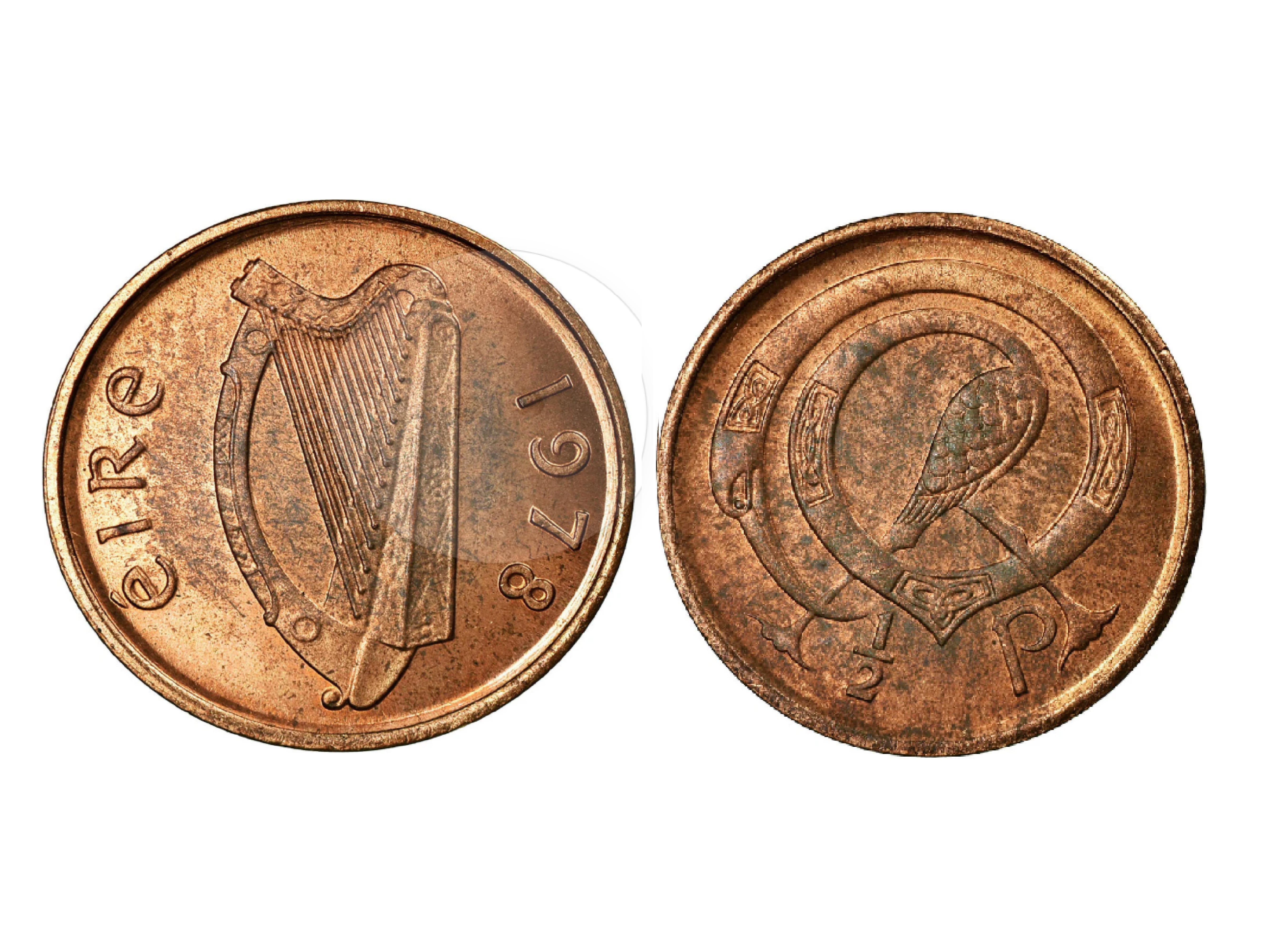 ½ Penny (1978) — Ireland