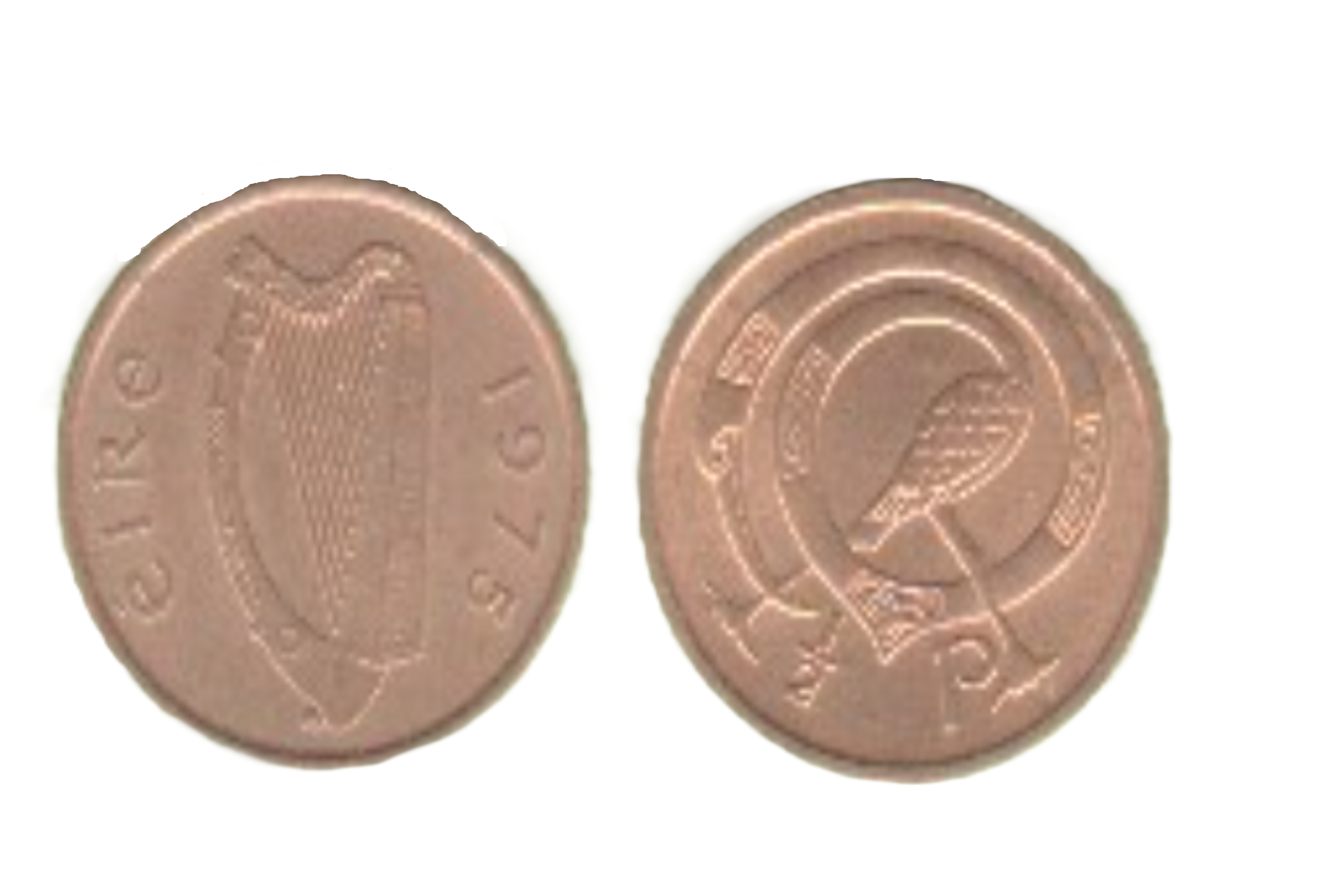 ½ Penny (1975) — Ireland