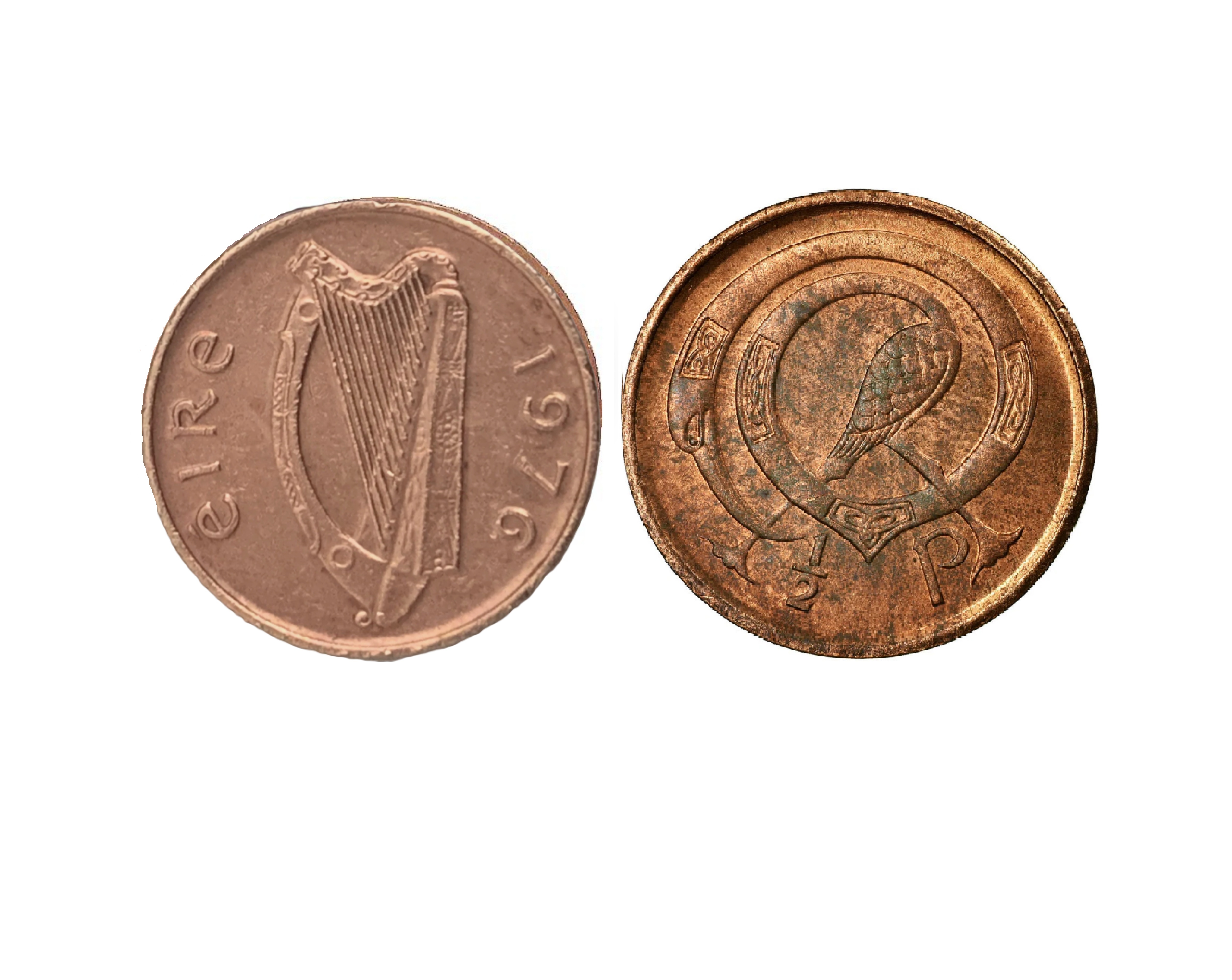 ½ Penny (1976) — Ireland
