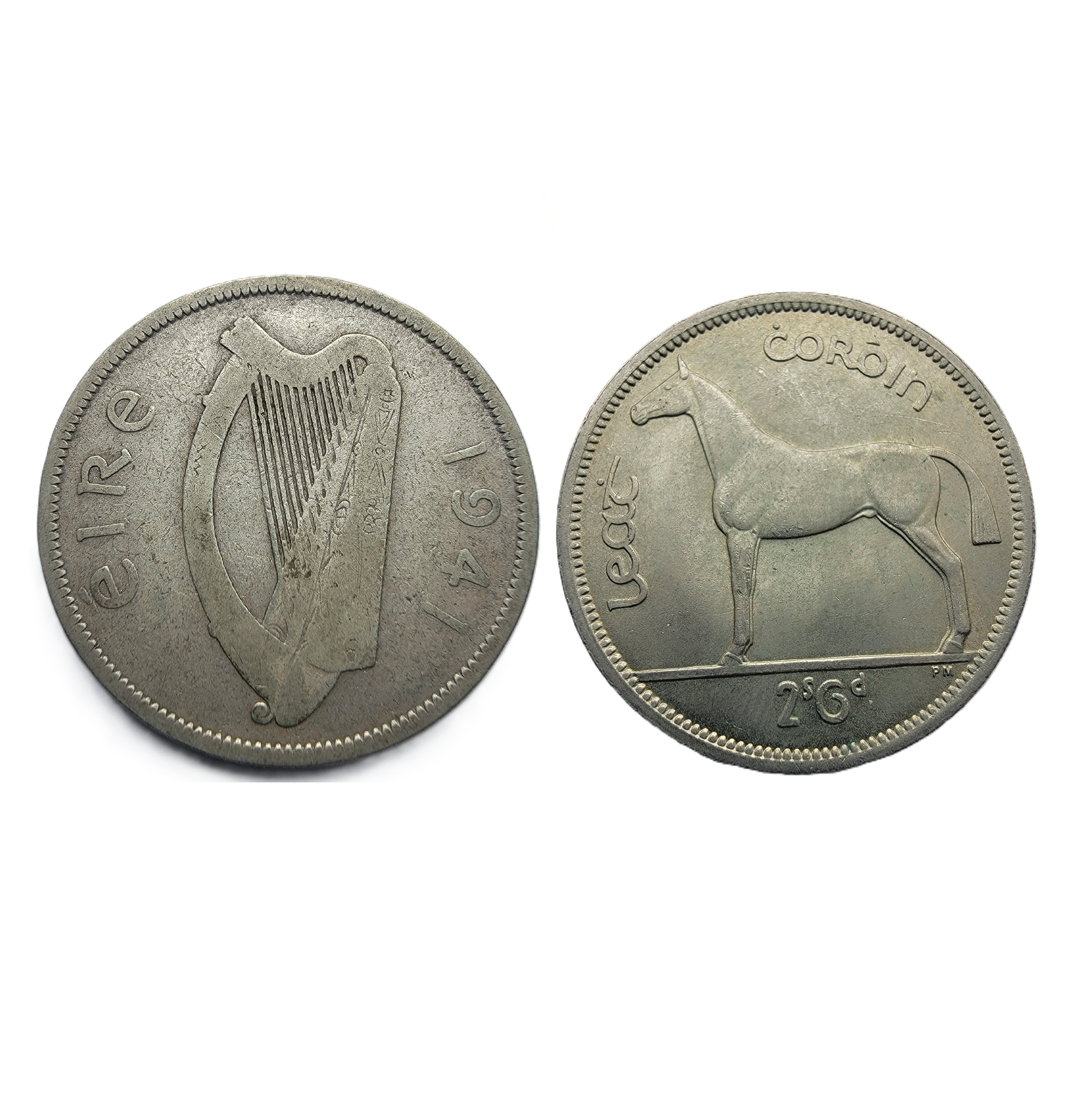 ½ Crown = 2 Shillings 6 Pence (1941) — Ireland