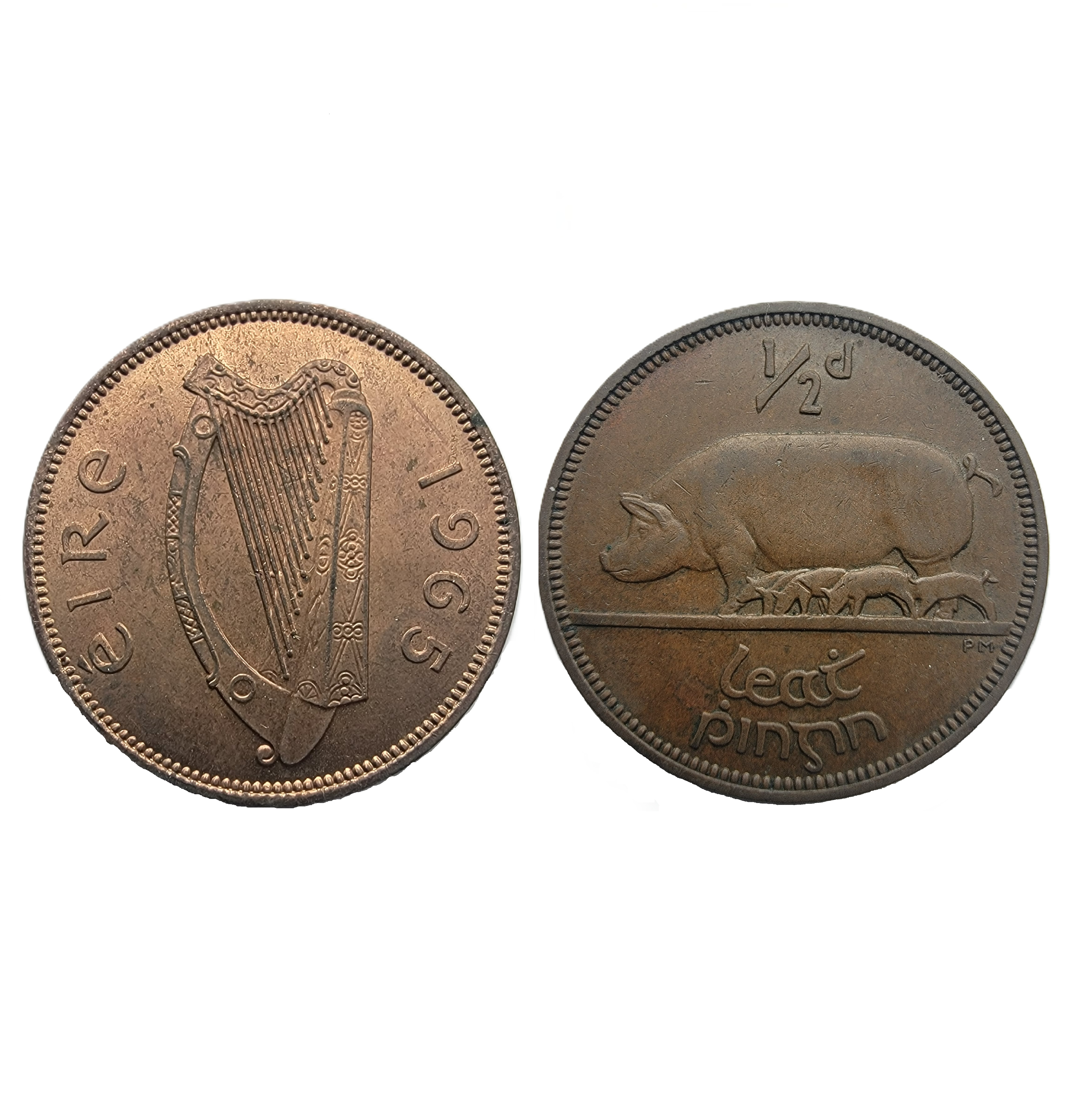 ½ Penny (1965) — Ireland