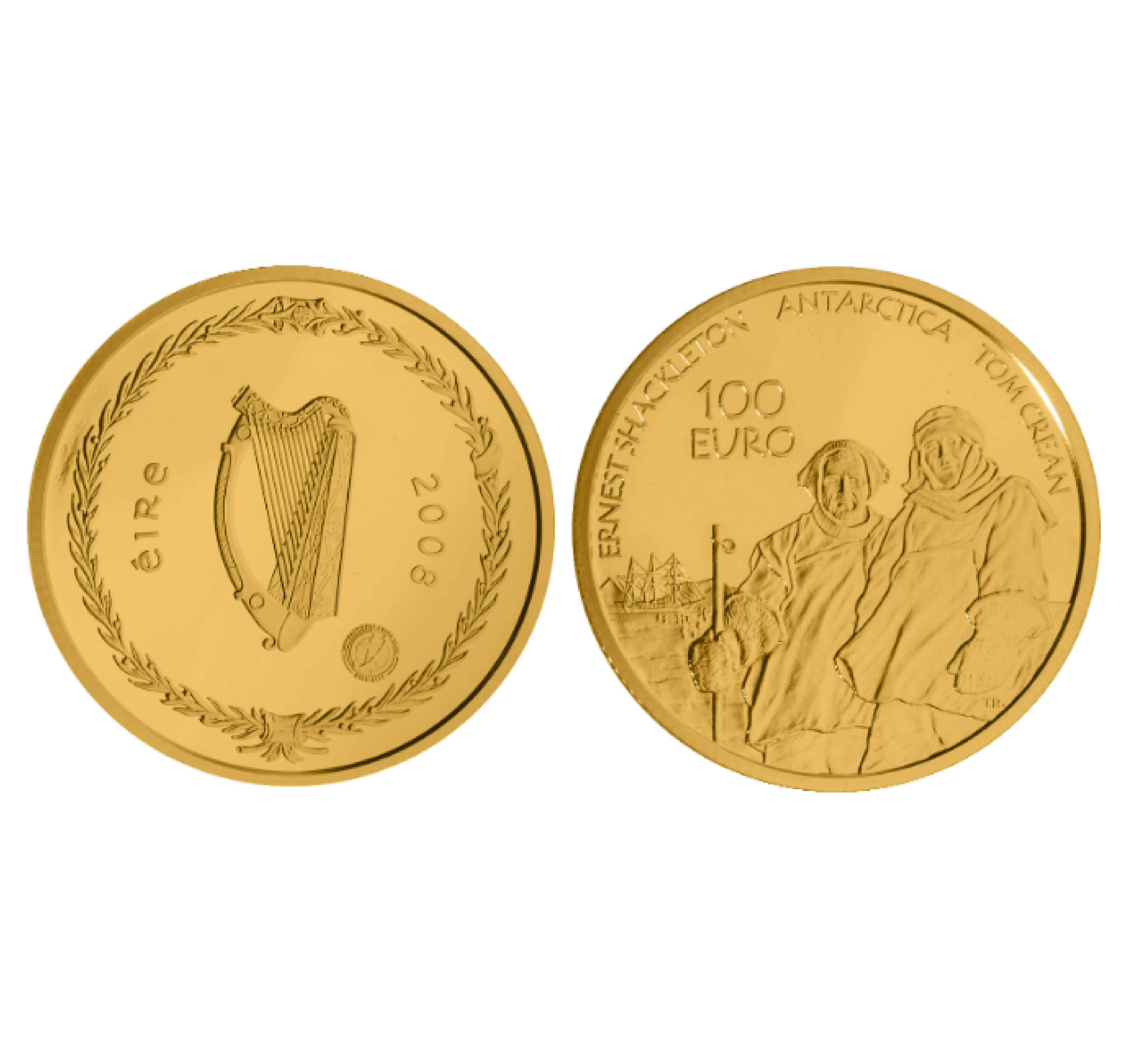 100 euro - Polar Year (2008) — Ireland