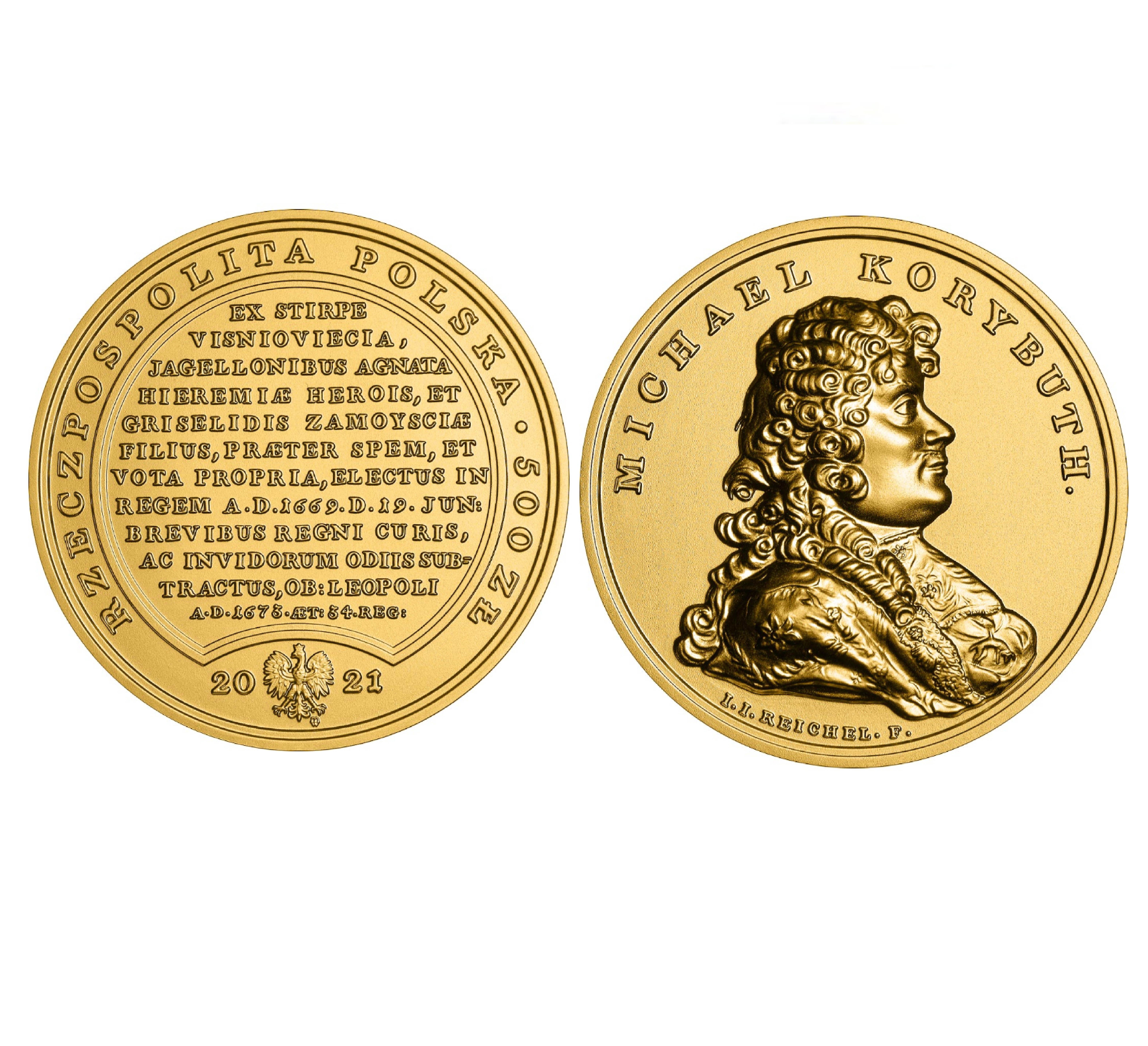 500 Zlotys Michał Korybut Wiśniowiecki (2021) — Poland