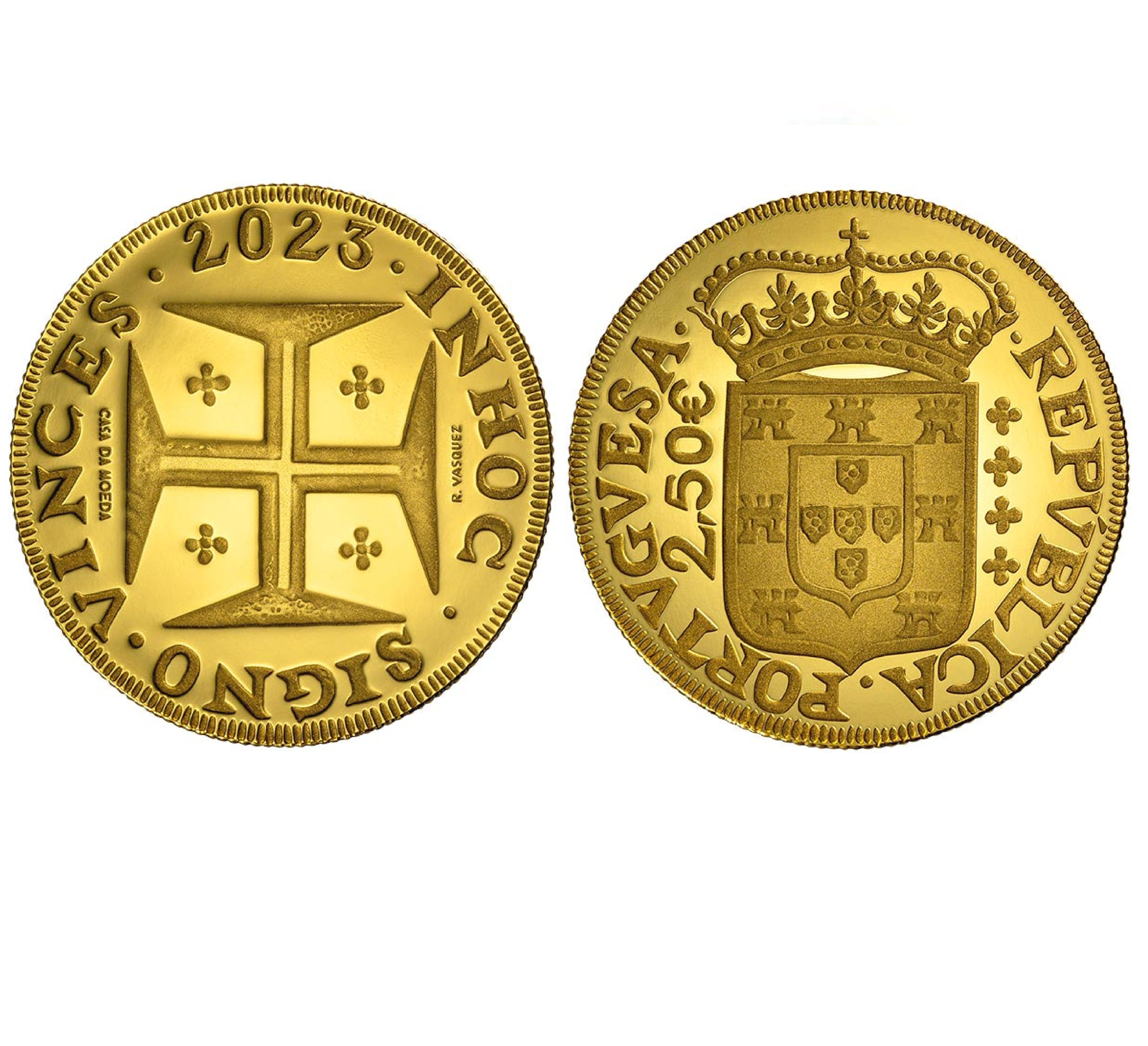 2½ Euros Numismatic Treasures - Dom Pedro (2023) — Portugal